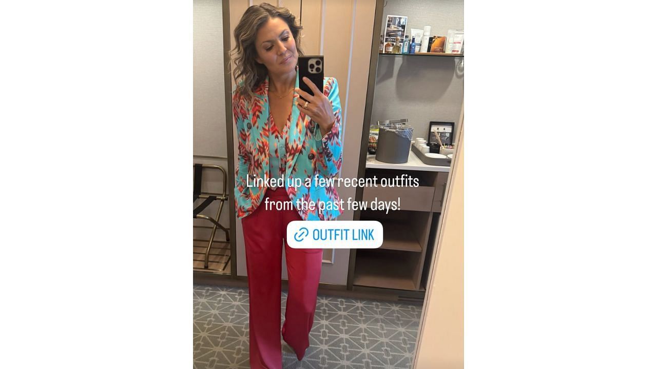 Amanda Balionis showed off some recent outfits on her social media (Instagram/balionis)